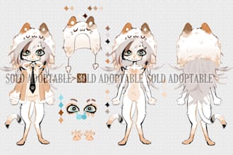draw reference for your fursona character