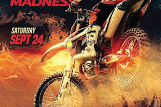 do high quality motorcycle flyer design with fastest delivery
