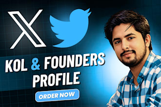 x twitter account kol or founder profile manager for web3 crypto