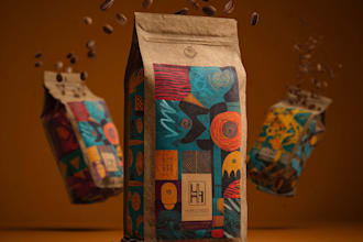 do coffee label, coffee packaging, product packaging design