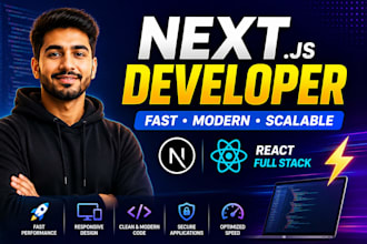 build fast and SEO optimized nextjs websites and web apps