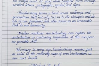 write neat handwritten notes and assignments
