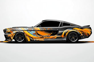 professional vehicle wrap design, car wrap