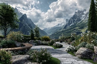 design and render your landscape design