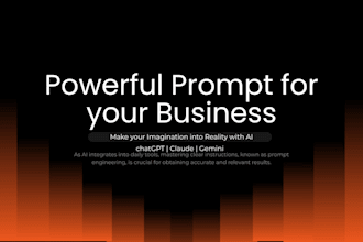 write powerful ai prompts for marketing and content creation