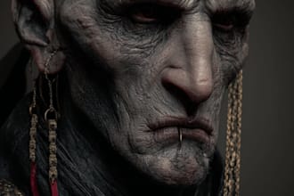 fantasy horror and fantasy horror character