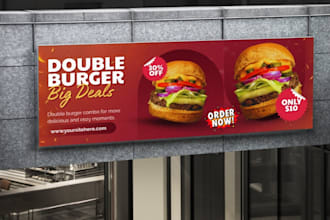 design billboard, banners, signage, yard sign, hoarding, street signs, backdrops