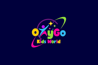 design a professional logo for kids and children brands