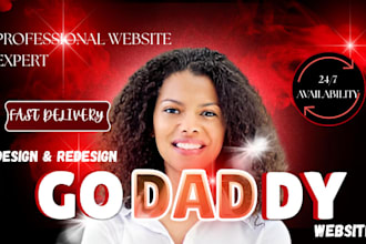 convert godaddy website to wordpress develop godaddy website design redesign