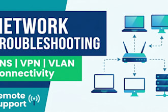 troubleshoot network connectivity issues remotely