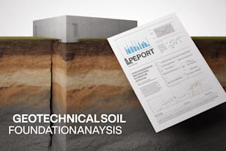 prepare geotechnical soil report for permit and foundation