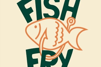 create a professional fishery and seafood restaurant logo
