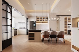 design an interior design portfolio for architects and studios