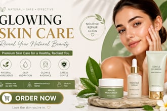 build skin care shopify store skin care website dropshipping  skin care store