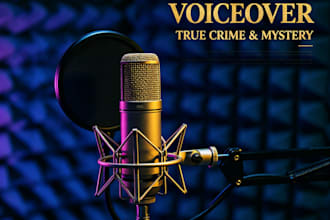record a professional chinese voiceover for true crime and mystery