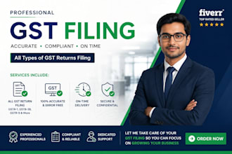 do gst registration and gst filing for your business