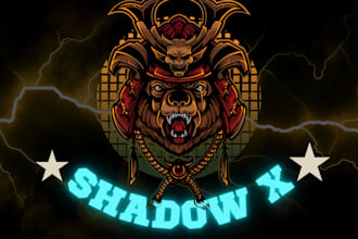 design a professional gaming logo for your channel