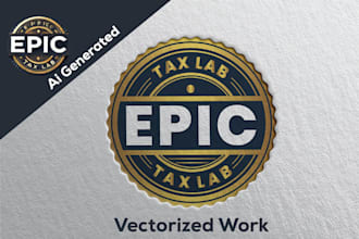 redraw, redesign, refine and enhance your ai generated logo
