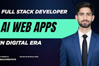 develop modern full stack web apps with ai integration