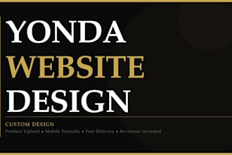 setup your yonda website