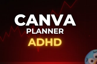 design digital planner for you on canva