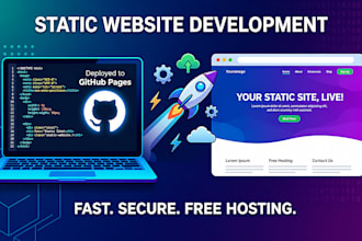 create a website with free hosting by github pages