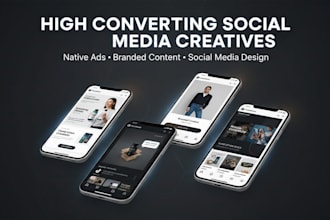design native style ad creatives for your brand