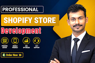 design and develop a custom shopify theme