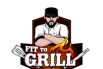 do food, bbq, grill, restaurant logo design