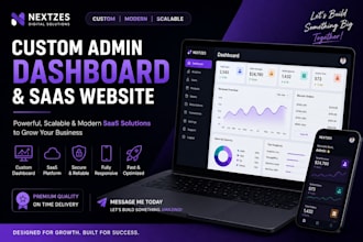 make custom admin dashboard for your company