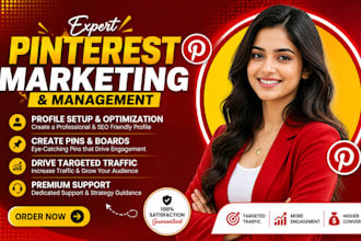 be your pinterest marketing manager and SEO growth queen