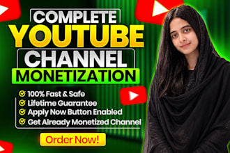 complete youtube channel monetization requirements