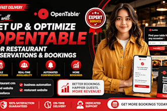 set up and optimize your opentable for restaurant reservations and bookings