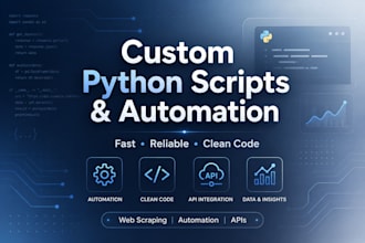 develop intelligent automation systems in python