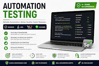 automate your web app using selenium and playwright with java testng, cucumber