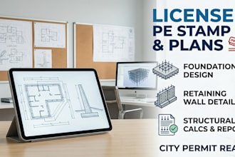 be your structural engineer for pe stamp, foundation, and retaining wall