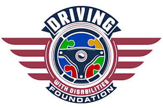 design elegant driving logo