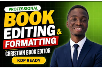 christian book editing and formatting, memoir proofreading christian book editor
