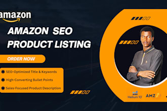 do amazon listing optimization and keyword research SEO