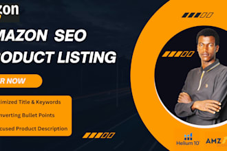 do amazon listing optimization and keyword research SEO
