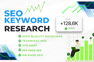 do SEO, backlinks, keyword research, and full site audit