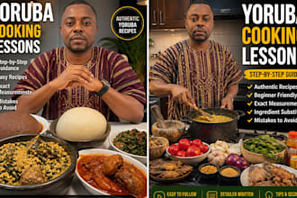 teach step by step yoruba cooking lessons and nigerian recipes