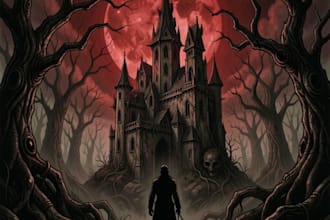 draw a horror illustration