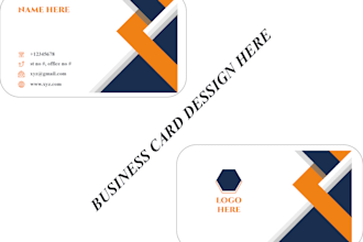 design business card ready for print and handout other