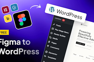 convert figma to wordpress website
