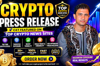 do crypto promotion by crypto press release on top crypto sites