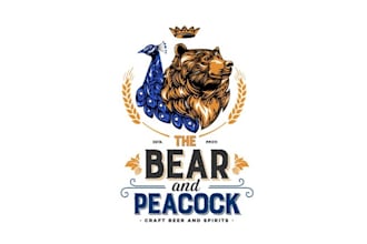 design bar beer brewery distillery logo