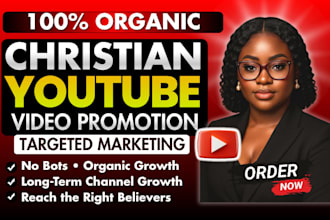 do christian youtube video promotion, gospel video marketing