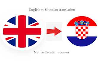 translate your text from english to croatian