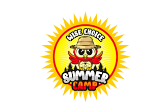do classic summer camp logo to appeal to both kids parents